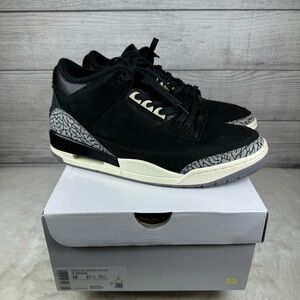 Nike Jordan 3 retro “off noir” size woman’s 12